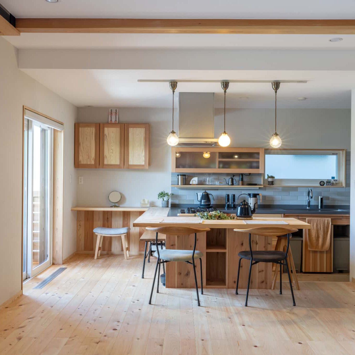 有吉住宅が目指すのは、自然に寄り添い長く住み続けられる家。